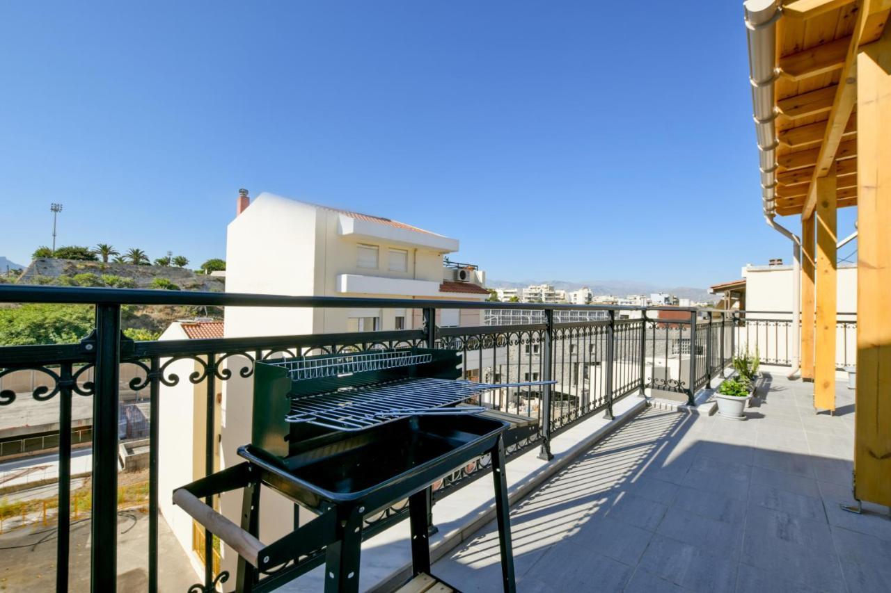 Sunset Luxury Suite - Rooftop Apartment In The City Center Candia Esterno foto