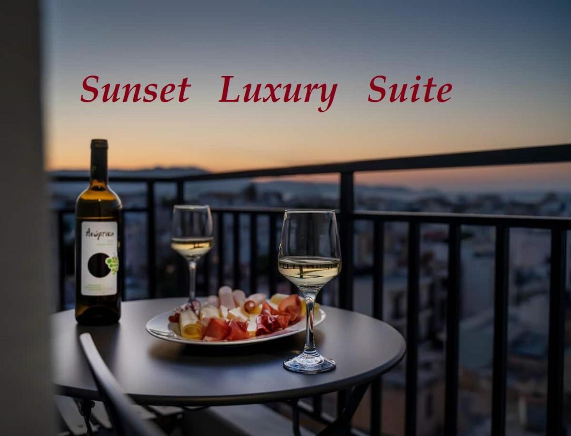 Sunset Luxury Suite - Rooftop Apartment In The City Center Candia Esterno foto